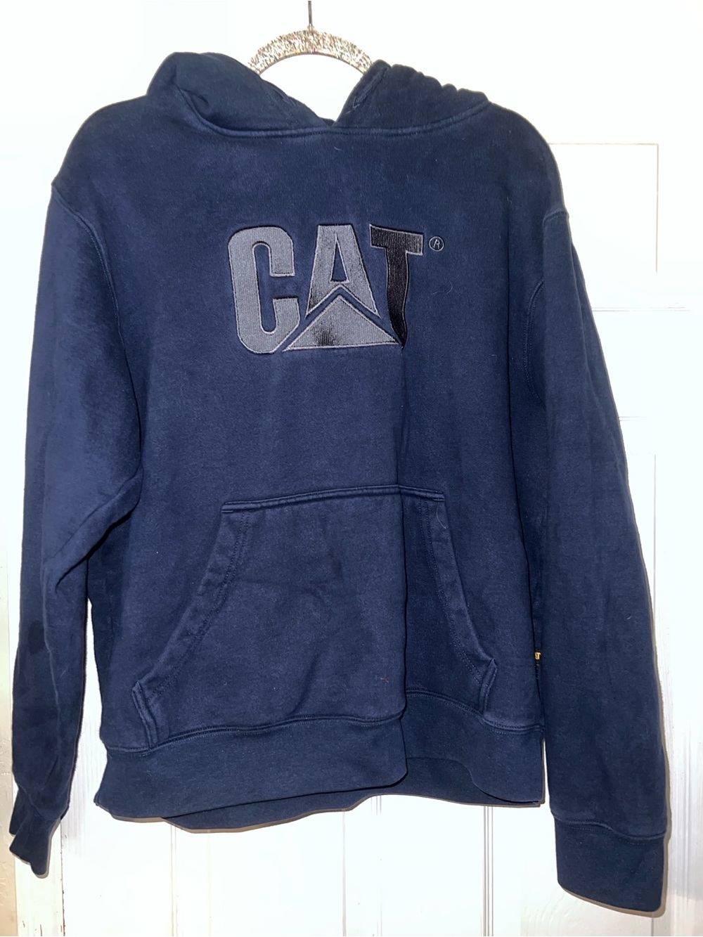 CAT Hoodie men size large